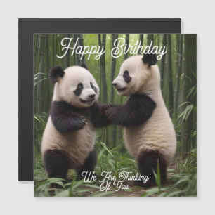 Playful Baby Pandas In A Bamboo Forest, 