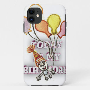 Playful Birthday Greeting: Happy Birthday Bro. Case-Mate iPhone Case