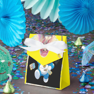 Playful Blue Robot Gift Box for Kids