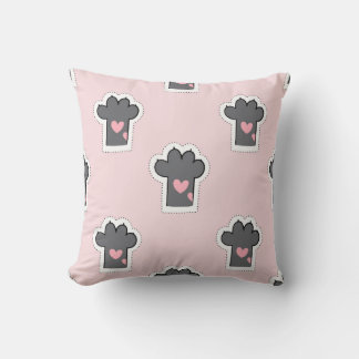 Playful Cactus Heart Pattern Cushion