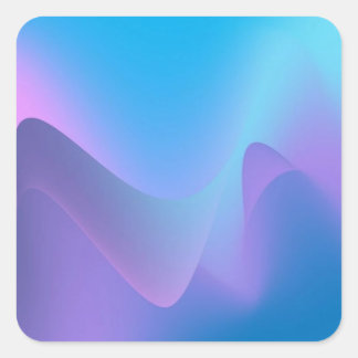 Playful Charming Tender Cheerful Friendly Loving  Square Sticker