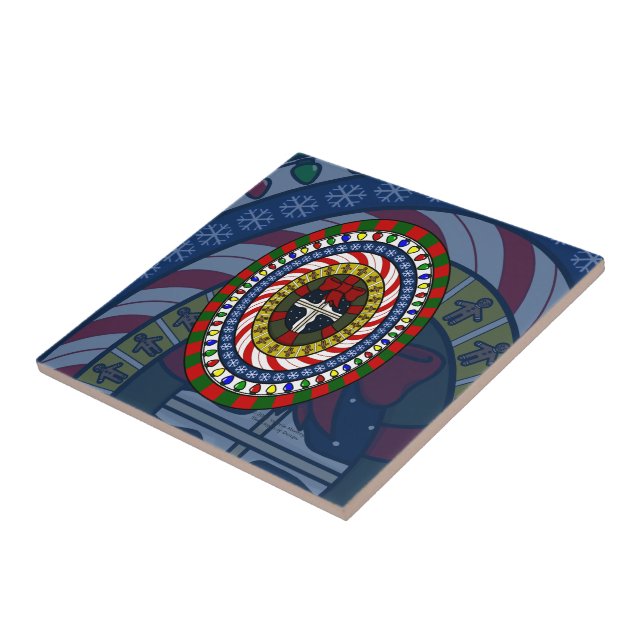 Playful Christmas Tile (Side)