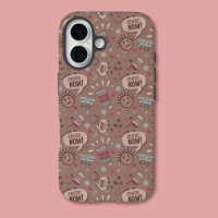 Playful Coffee Now Mocha Pattern