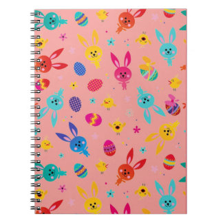Playful & colourful design kids Spiral Notebook