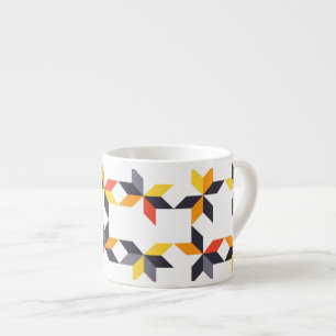 Playful, colourful, trendy, urban cool illustratio espresso cup