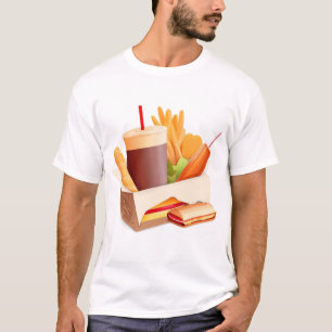 Playful Culinary Design - Food Art Creations T-Shirt