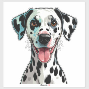 Playful Dalmatian Puppy