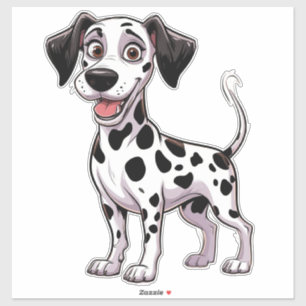 Playful Dalmatian Puppy