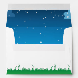 Playful Dog or Puppy Birthday Party Envelopes