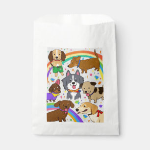 Playful Dogs Puppies  Favour Bags