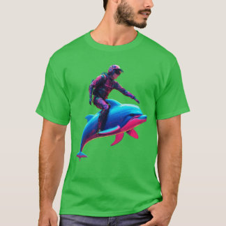 Playful Dolphin Splash T-Shirt Collection