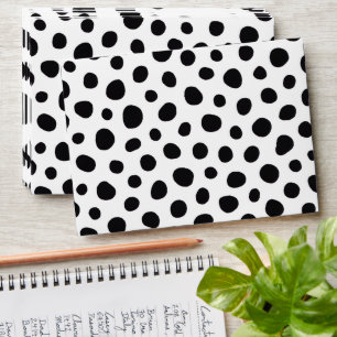 Playful Energy Dalmatian Inspired Dotted Spots Envelope