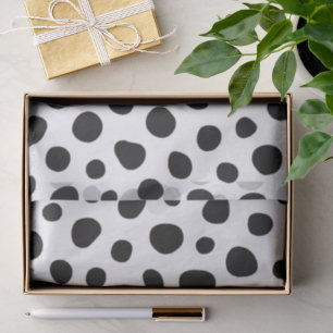 Playful Energy Dalmatian Inspired Dotted Spots Tissue Paper