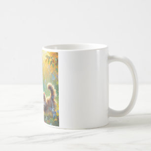 Playful friends coffee mug