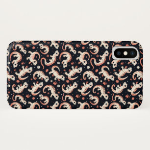 Playful Gecko Pattern Case-Mate iPhone Case