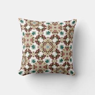 Playful Geometric Bliss  Cushion