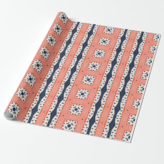 Playful Geometry Pattern Wrapping Paper