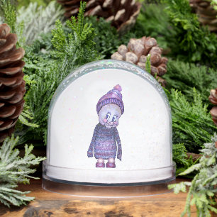 Playful Gnome Snowglobe