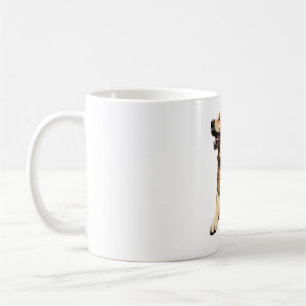 Playful Golden Retriever Puppy - Cheerful Pet Illu Coffee Mug