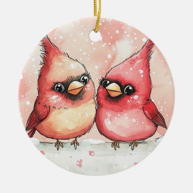 Playful Graphic Designs, Christmas Ceramic Tree Decoration (Front)