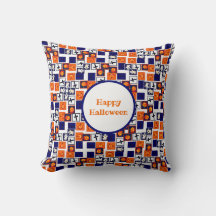 playful Halloween-themed pattern 