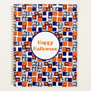 playful Halloween-themed pattern Planner