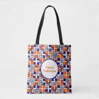 playful Halloween-themed pattern