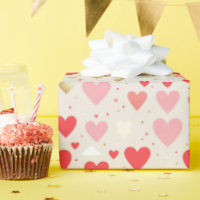 Playful Hearts Valentine's Day Gift Wrap