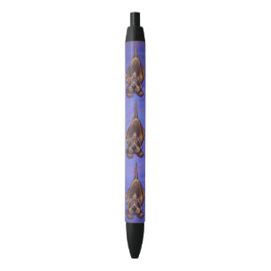 Playful Hound Dog Gifts & Accessories Black Ink Pen