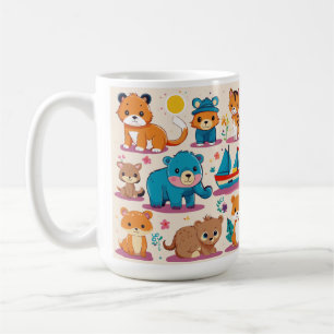 Playful kids' Animal design Coffee Mug