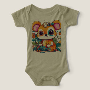 Playful Kids Animal T-Shirt Vector Design with Col