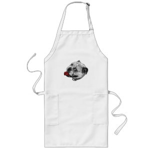 Playful Kitchen Pop Long Apron