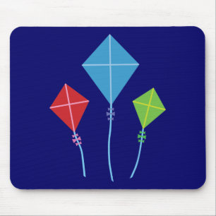 Playful Kites Mouse Pad