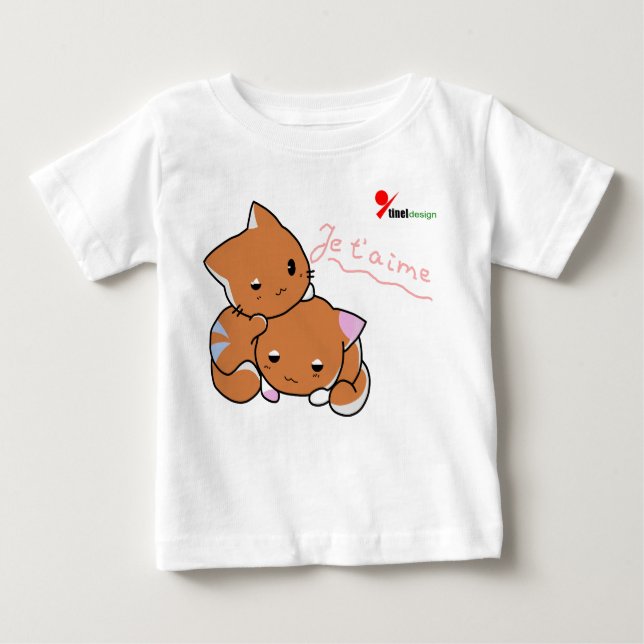  Playful Kittens Baby T-Shirt (Front)