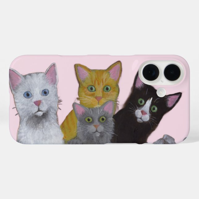Playful Kittens Case-Mate iPhone Case (Back (Horizontal))