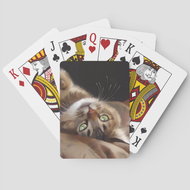 Playful Kitty Card Deck (Back)