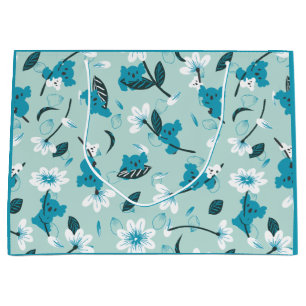 Playful Koala Pattern Cute Animal and Nature Art Large Gift Bag