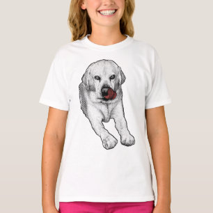 Playful Lab, red holiday spark T-Shirt