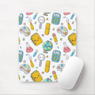 Playful Learning – Cute Education Seamless Pattern Mouse Pad
