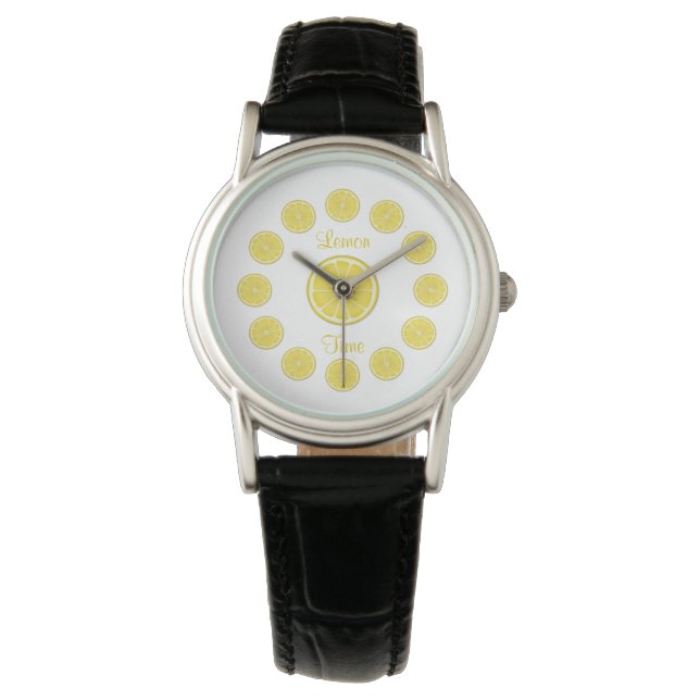 Playful Lemon Time Watch (Front)