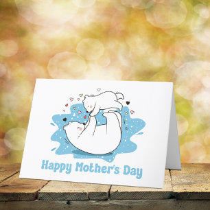 Playful Mama Bear Mother’s Day Holiday Card