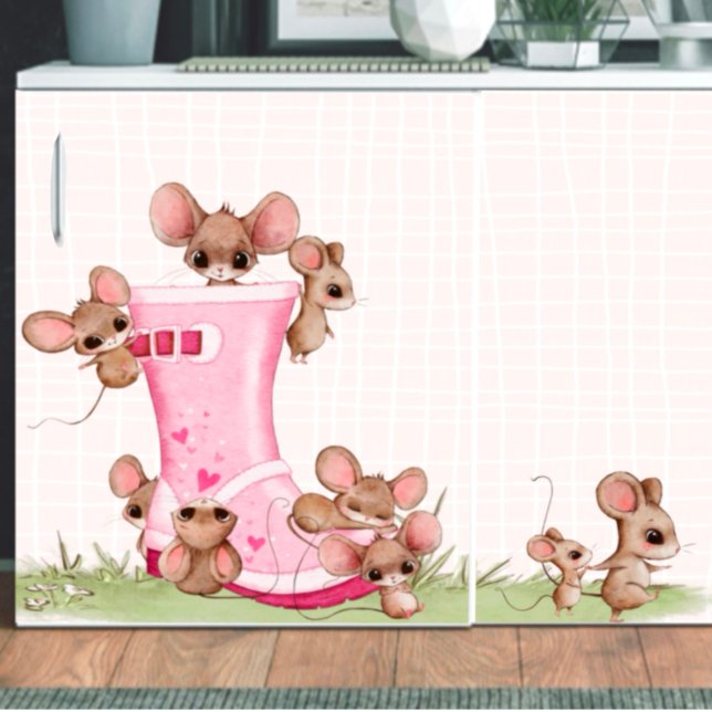 Playful Mice Decoupage Tissue Paper (Creator Uploaded)