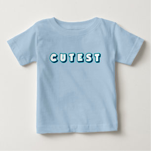 Playful Neon Typography Baby T-Shirt