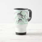 Playful Ocean Sharks Blue Design