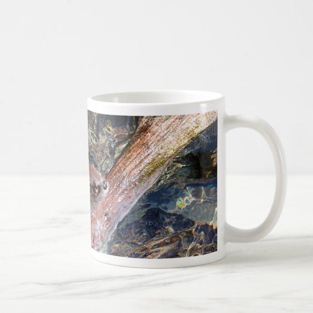 Playful Otter Coffee Mug (Right)