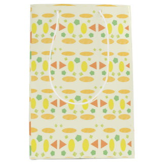 Playful Pastel Seamless Design Medium Gift Bag