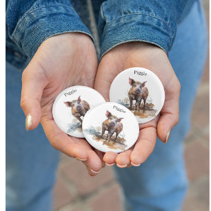 Playful Piglet, custom Bottle Opener