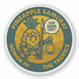 Playful Pineapple Samurai Martial