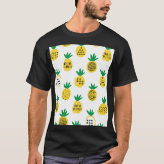 Playful Pineapples: Kid-Friendly Vintage T-Shirt