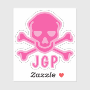 Playful Pink Skull Crossbones Infant